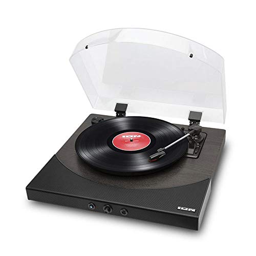 Toca-Discos de Vinil ION PREMIER LP com conversão digital, alto-falantes integrados e transmissão Bluetooth* - Preto 110V, Ion, PREMIERLP_PRETO,,