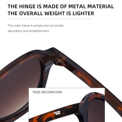 Oversized Sunglasses for Woman Big Frame Fashion Vintage Style for Man Uv4004