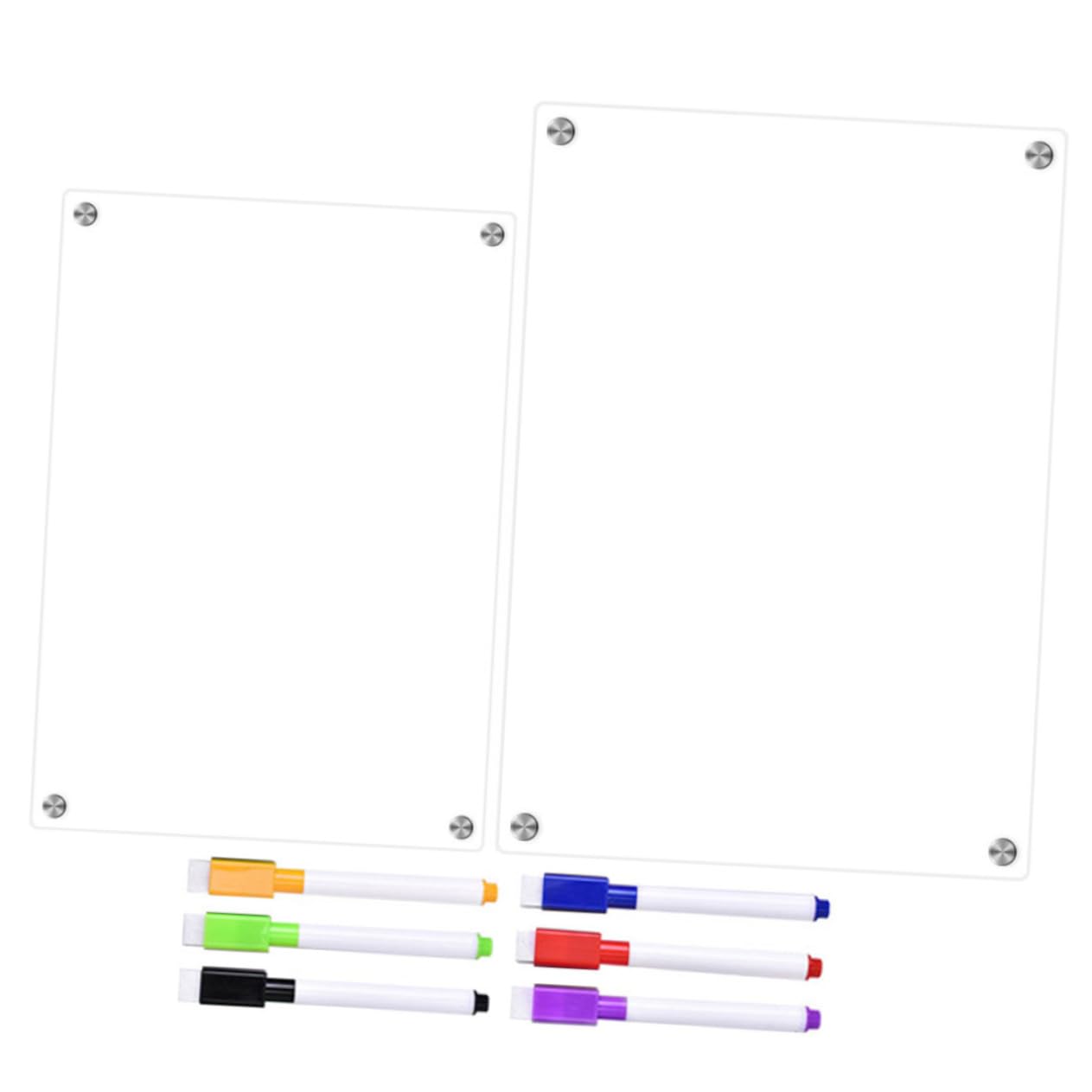 Magnetische Kühlschrank Schreibtafel aus Acryl, Trocken Abwischbar
