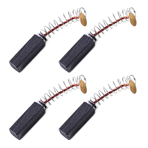 4pcs 6 x 6 x 20mm Carbon Brush Replacement fit for Generic Electric Motor