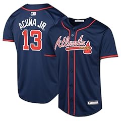 Ronald Acuna Jr. Atlanta Braves Navy