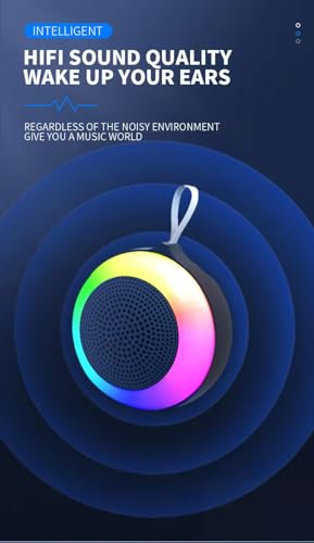 Image of Clip Wireless 5W Bluetooth Speaker with Mic & 6Hrs Playtime, HD Surround Sound and Rich Bass, Also Support Call Function for Android & iOS