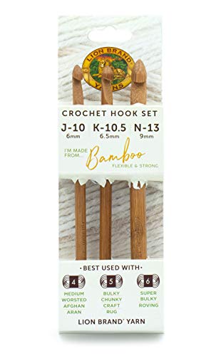 Lion Brand Yarn 401-1802 Needles-Article 401 Bamboo, Crochet Hook Set cover