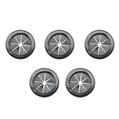 Pro Bamboo Kitchen 5PCS Black Trash Bag Plastic Holder Reusable Trash Bag Tie Down Tray Dual Sided 30x35 Diameter Flame Retardant Enclosure Seal For Kitchen Bathroom Office Fixed Trash Liner