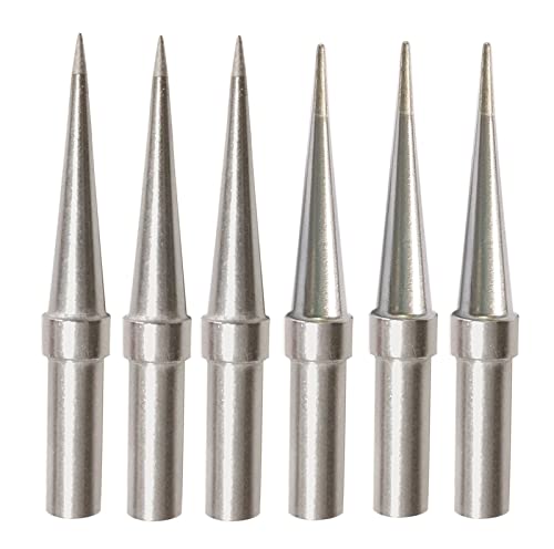 Image of ET Soldering tips Replacement Weller Soldering tip for Weller WESD51 WES51 WE1010 PES51 WEP70 ETO ETS 6pcs pack