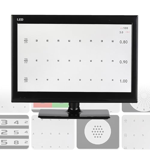 Tableau d'acuité visuelle numérique pour corriger les reflets et optimiser les tests - 2