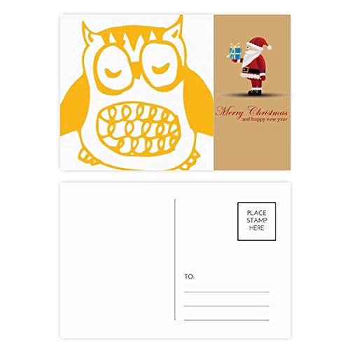Cartes postales chouette pour animal domestique en impression premium sur papier cartonné