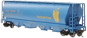 Bachmann Trains Heritage Fund 4 Bay Cylindrical Grain Hopper-Ho Scale