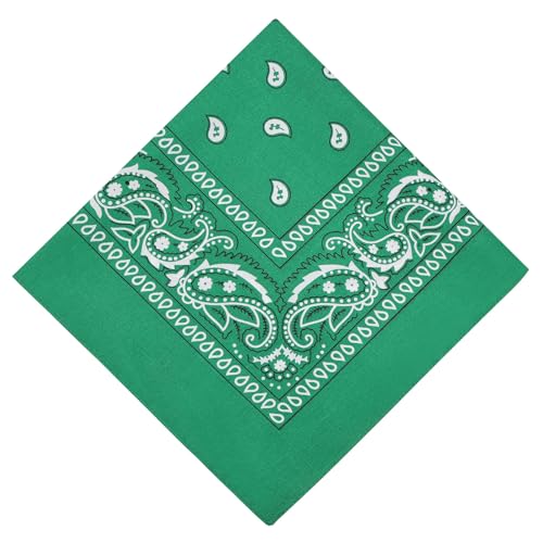 Aomig Foulard carré, Classique Bandanas Foulard avec Motif cachemire fichu bandanas, Bandanas Fichu Foulard carré, Rétro Style Multicolore Multifonction...