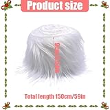 Zoom IMG-1 hskrkow pelliccia sintetica pelosa strisce Zoom IMG-1 hskrkow pelliccia sintetica pelosa strisce