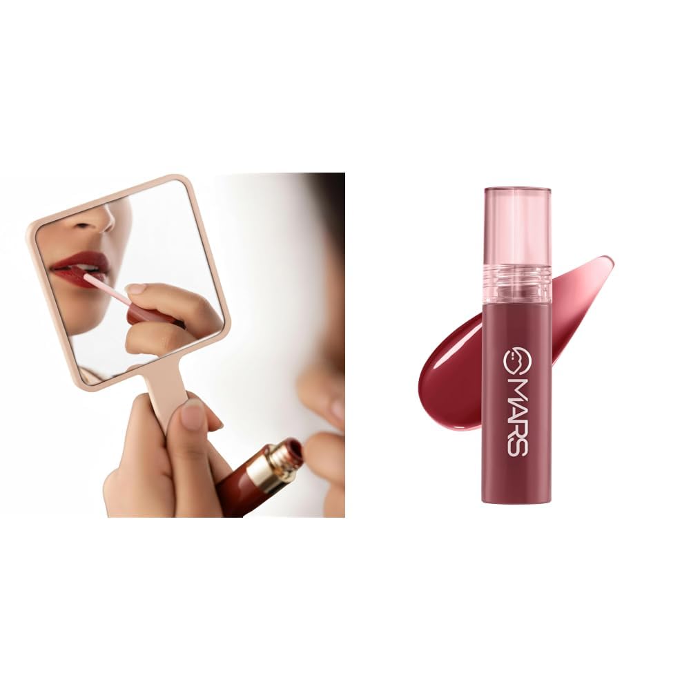 MARS Makeup Mirror with Handle OBSESSEED Lip Gloss 3.5 ml 07-Day Dreamer-image-40