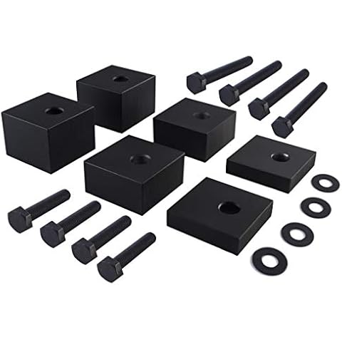 Ohio Diesel Parts Front Driver Seat Spacer Adjustable Lift Kit for Chevy Silverado/GMC Sierra 1500, 2500, 3500 Trucks 2020+ Cover