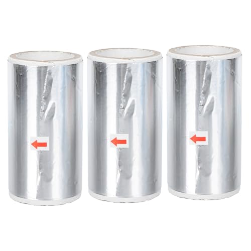 WEKADRIN 3 rollos Uñas para Manicura Profesional Envolturas Quitaesmalte Sin Pelusa Fácil de Usar Casa y Salón Herramienta Práctica para Retirar Esmalte de Uñas