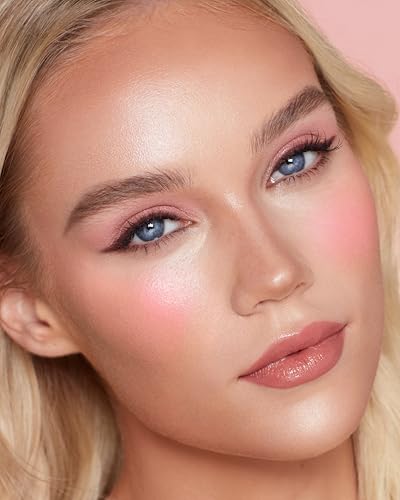 Image of Charlotte Tilbury Pillow Talk Matte Liquid Blush Wand - Matte Blush for Cheeks with Cushion Applicator - Infused with Lumi-Blur Technology for a Light-Reflecting, Soft-Focus Effect
