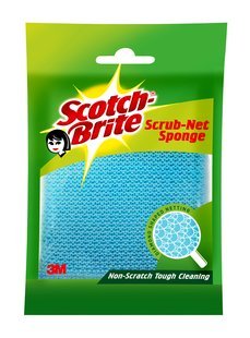 scotch brite scrub net sponge