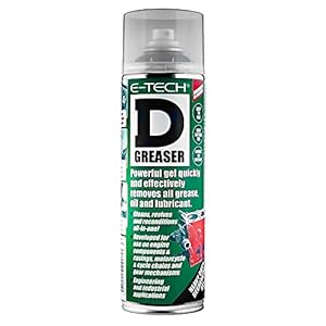 MP Essential Car Engine, Motorcycle & Cycle Chains and Machinery Degreasers D Greaser Grease, Oil and Lubricant Remover Cleaner Spray | 500ml Bottle