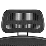 Atlas アーロンチェア ヘッドレスト 【クラシック】カーボン 日本正規代理店 3年保証 後付け ハーマンミラー アトラス メッシュタイプ 傾き 高さ 前後 調整可能 首 アメリカ製 (【クラシック】カーボン)