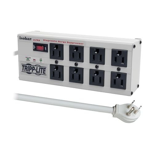 Tripp Lite ISOBAR8ULTRA Isobar 8 Outlet Heavy Duty Power Strip...