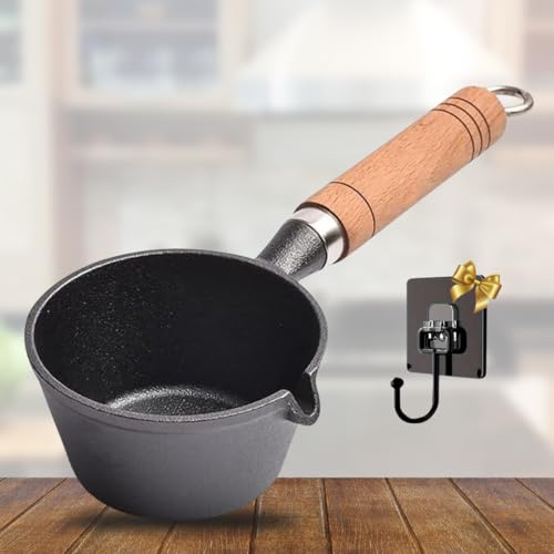 Cast Iron Tadka Pan/Vaghar/Chounk for Frying Dal/Spices | 4Inch, ...