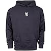 New York Yankees Oversized Hoodie - Navy Logo Hoodie - French Terry - 95% Cotton - Official New Era Merchandise, navy, L #1