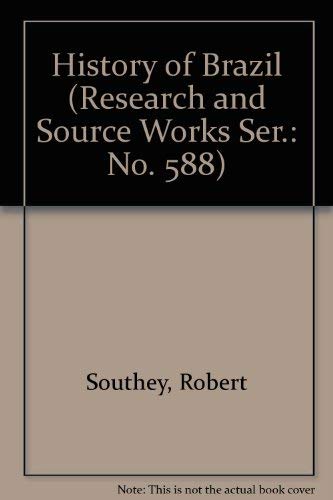 History of Brazil (Research and Source Works Se... 0833733389 Book Cover