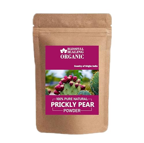 Blessfull Healing Organic Prickly Pear Powder 100% Pure Natural 100 Gram / 3.52 oz