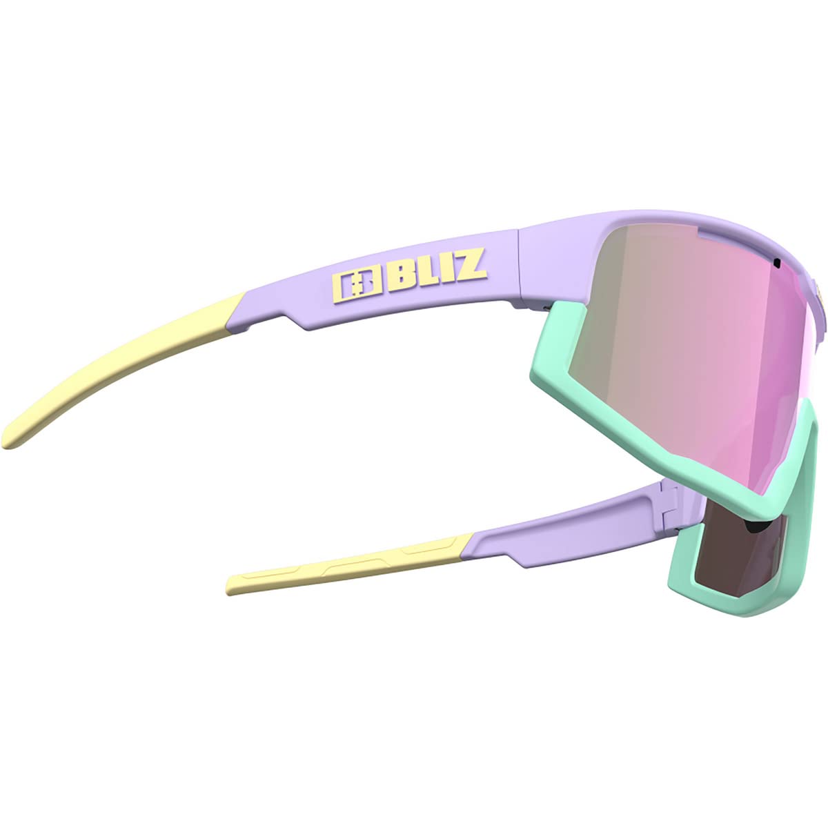 Bliz Fusion Sportbrille, matt pastel purple-brown w pin