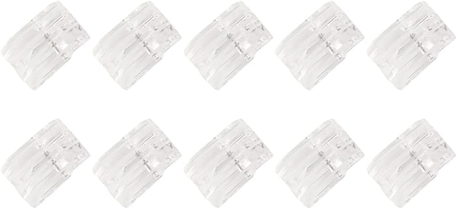 Fdit Invisible Zipper Presser Foot, Universal 10 Pack Metal