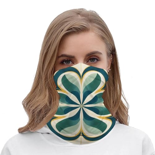 Mascarilla azul y marrón para clima frío, pasamontañas elástico para hombre y mujer, banda multifuncional para motocicleta, ciclismo, esquí y actividades al aire libre miniatura 5