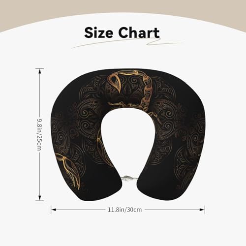 Almohada de viaje de espuma viscoelástica U-Shaped miniatura 5