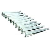 Sun Cling 100mm Ox Leg Icicle Crystal Prisms,pack of 10