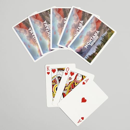 Baraja de Poker Lantern Press Big Sky Country Montana miniatura 7