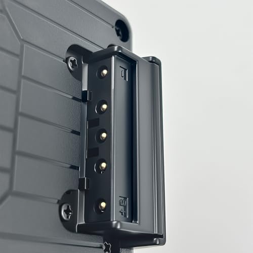 Placa V-Lock V Mount a Gold Mount para usar baterías de cine en sets de televisión 4