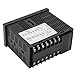Heat Press Temperature Controller, Multiple Alarm Modes Easy to Install 0 400℃ Digital Display PID Control Thermostat for Food Processing for Light Industry