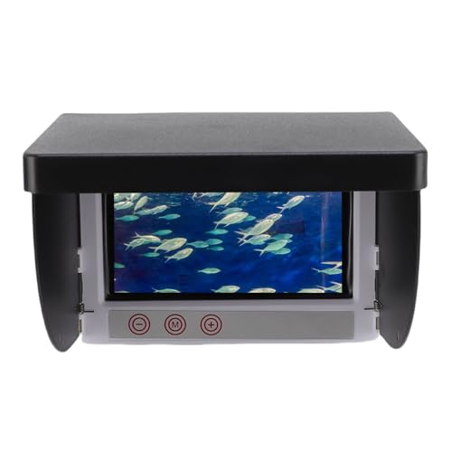 Generic 1080P HD Wide Angle Underwater Fishing Camera Portable Fish Finder with Display Screen for Ice Fishing, Raft, and Deep Well Exploration