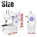 Kucehiup Mini Sewing Machine, Portable Sewing Machine for Beginners