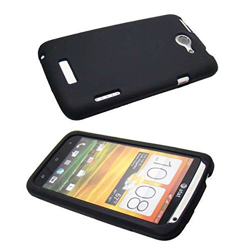 caseroxx TPU-Housse en Noir pour HTC One X – Protection ajustée