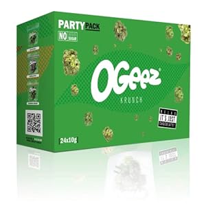 OGeez Krunch Chocolate – PARTYPACK – 24 x 10g…