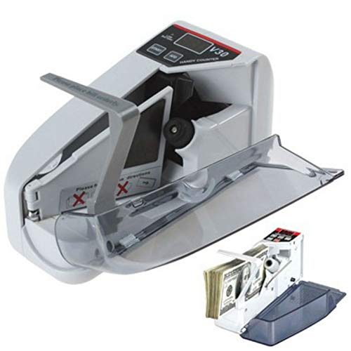 Contador Cédula Notas Dinheiro Portátil Bivolt V30 872 - Lorben