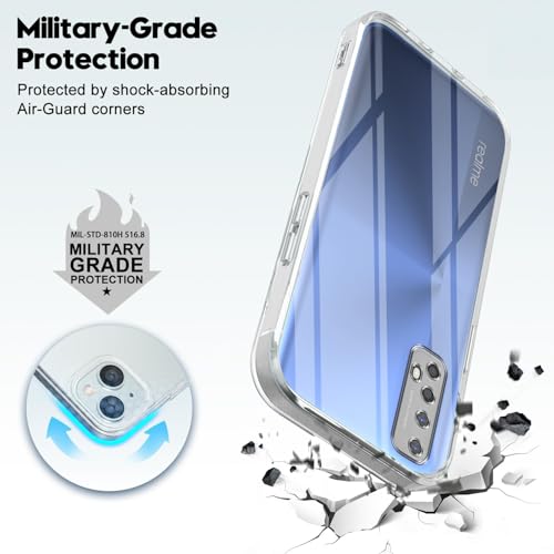 Image of Jkobi Realme 7 (Clear Shockproof Case with Camera Protection | Soft and Flexible | Transparent)