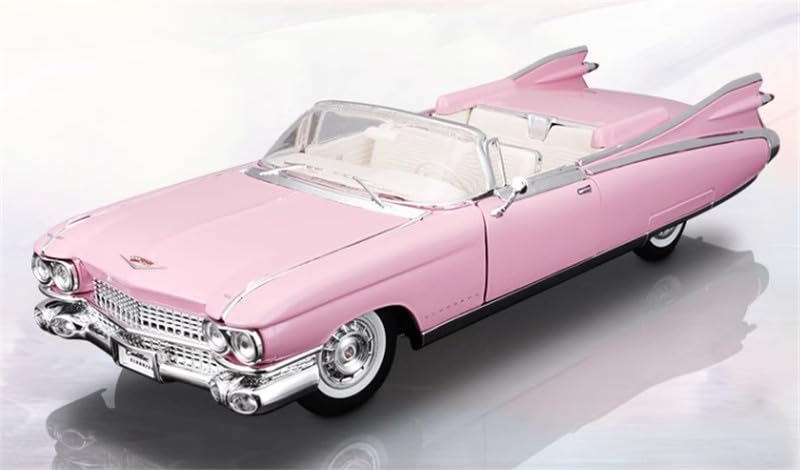 FloZ for Maisto for Cadillac for Eldorado for Biarritz 1959 Pink 1:18 Truck Pre-built Model