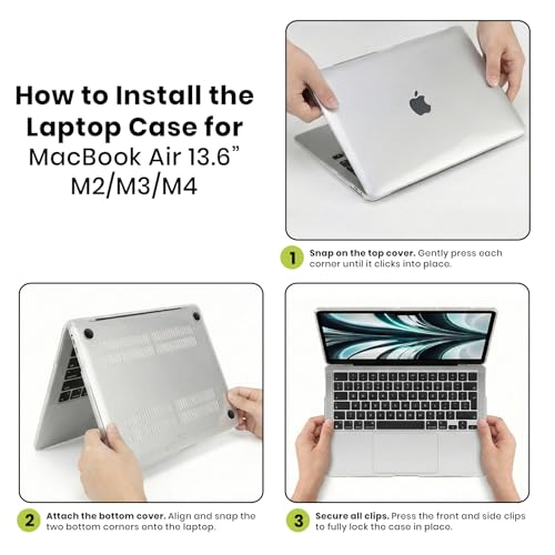 Coque MacBook Air 13.6 A2681 A3113 A3240 rigide NBA San Antonio Spurs transparente - 4