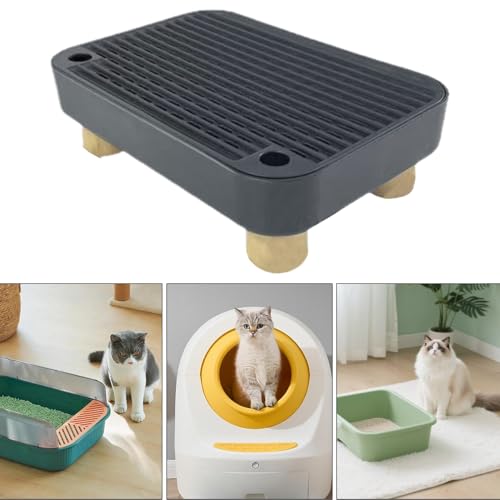 Tapis antidérapant pour chaton et rampe pour bac à litière - 5