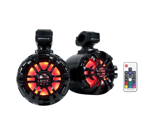 Rockville Pair WB50KLS Black 5.25