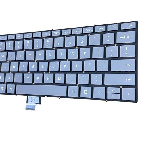 Clavier US Surface Go 2 1943 1963 gris sans cadre de rechange