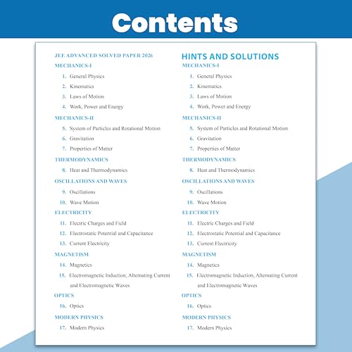 Image of PW 49 Years JEE Advanced PYQ Book Physics Chapterwise & Topicwise Solved Papers (1978-2026) | PYQ with Detailed Solutions | Previous Year Questions for IIT JEE Advanced Exam