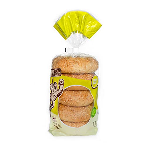 NYC Bagel Factory Sesame Bagel 5 x 95g - Frozen