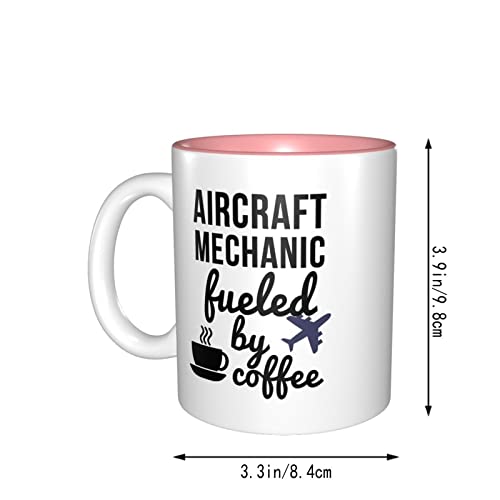 Taza de café mecánica de aviones - regalos de mecánica de aviones - para mecánico de avión - taza de cerámica… - Imagen 6