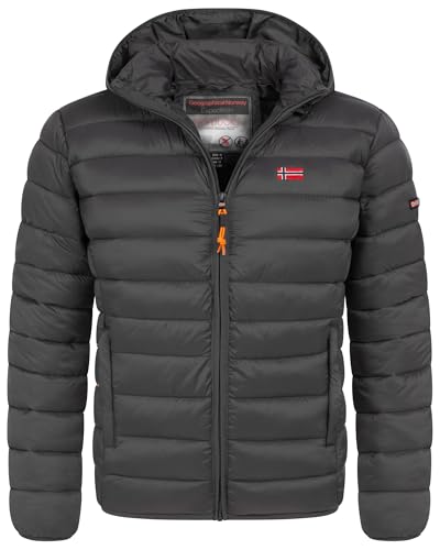 Geographical Norway Herren Winter Jacke warm gefüttert Parka Steppjacke Outdoor...