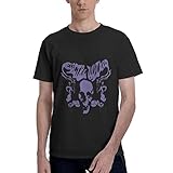 Electric Wizard Mens T Shirt Breathable Casual Crewneck Tee Gym Workout Athletic Novelty Short Sleeve Shirt Black